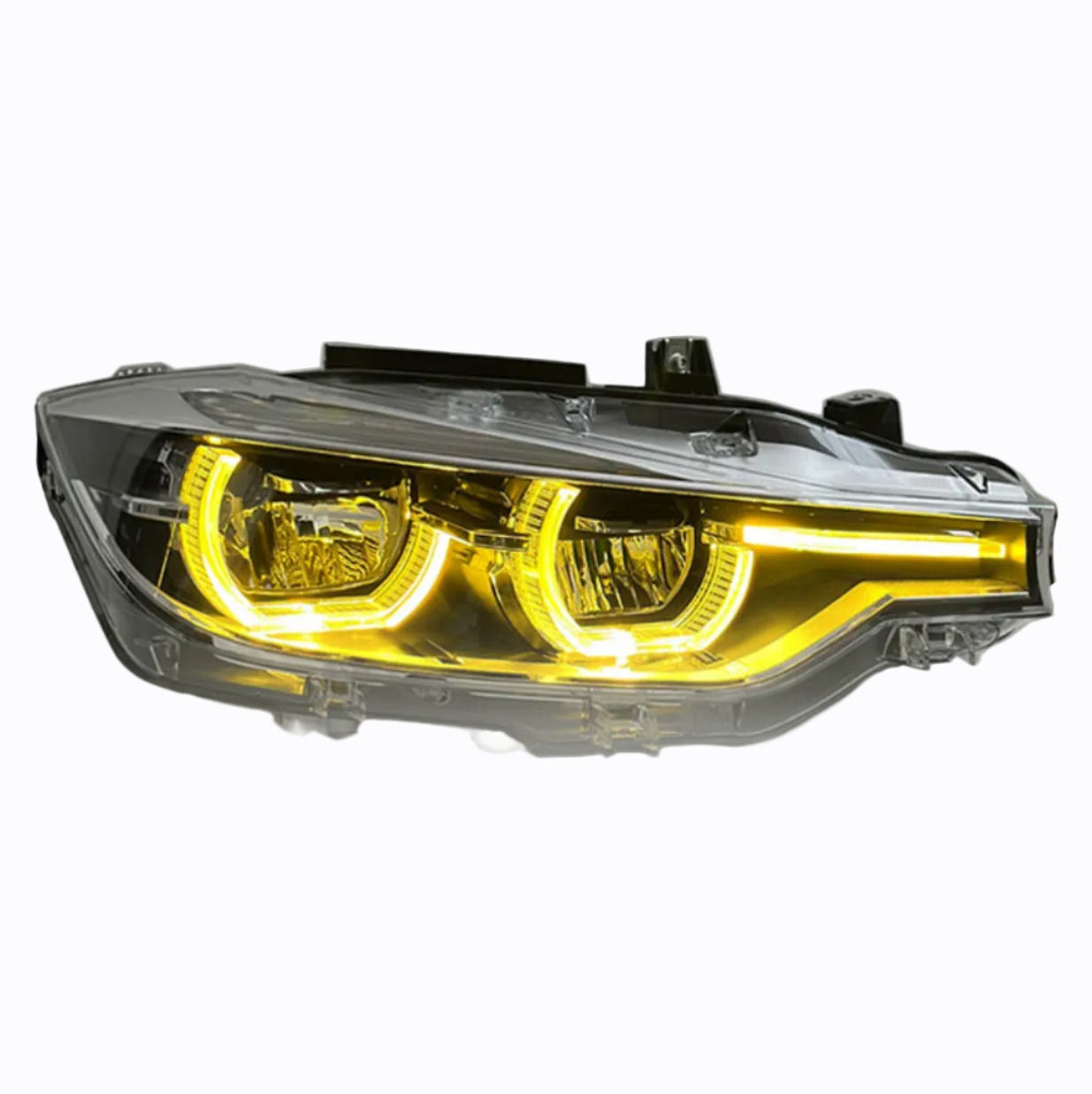 BMW 3 SERIES F30 LCI STYLE ANGEL LED HEADLIGHTS (2011 - 2019) (PLUG & PLAY)
