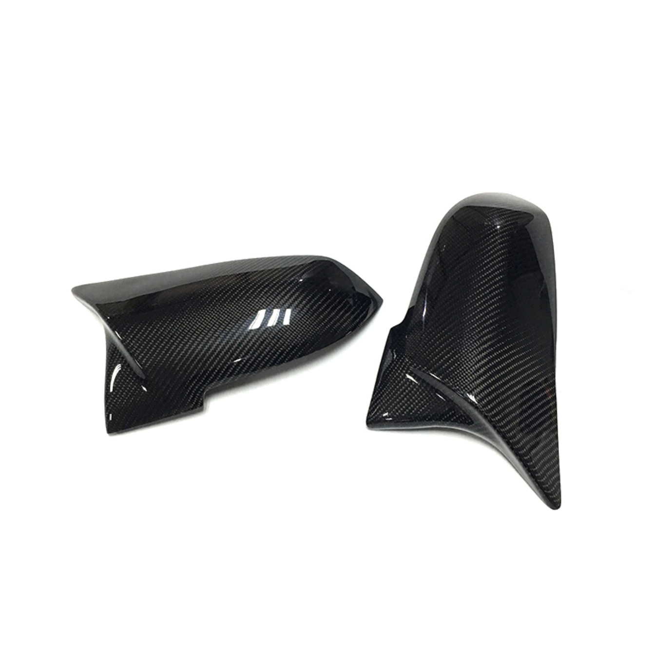 BMW M Style Carbon Fibre Side Mirror Covers