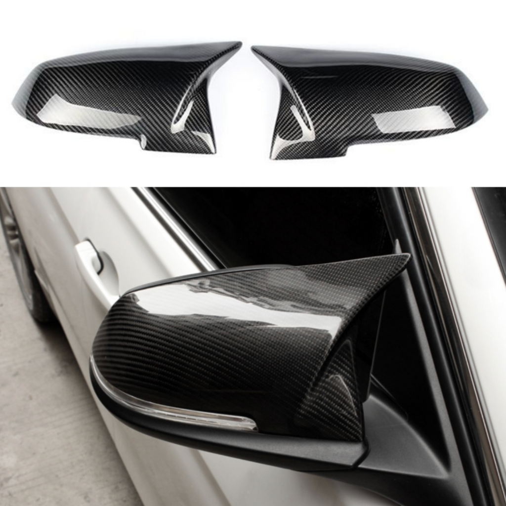 BMW M Style Carbon Fibre Side Mirror Covers