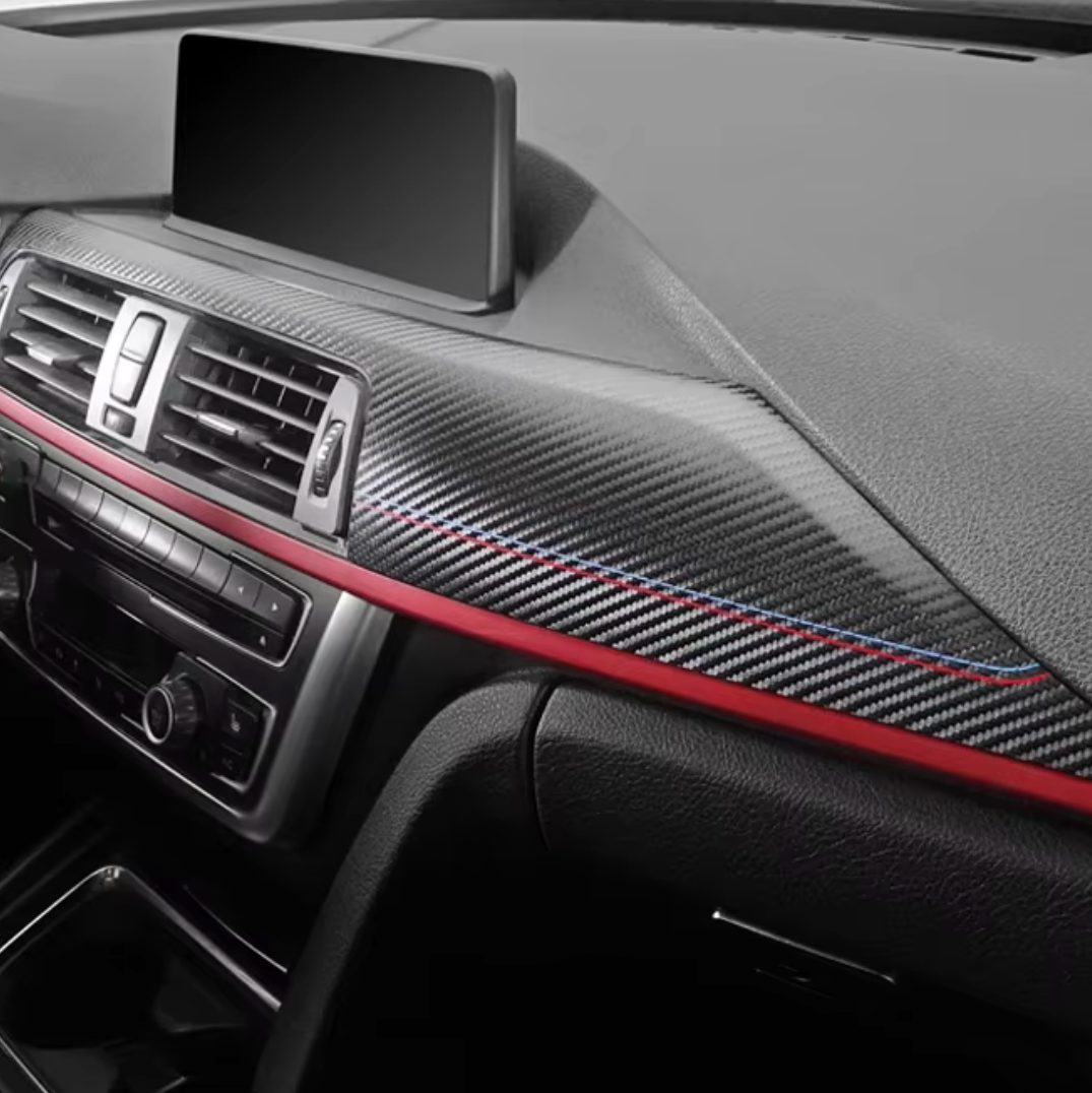 Alcantara Dashboard Panel Instrument Trim Covers for BMW F30 F32 F34 — M Performance Style