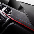 Alcantara Dashboard Panel Instrument Trim Covers for BMW F30 F32 F34 — M Performance Style