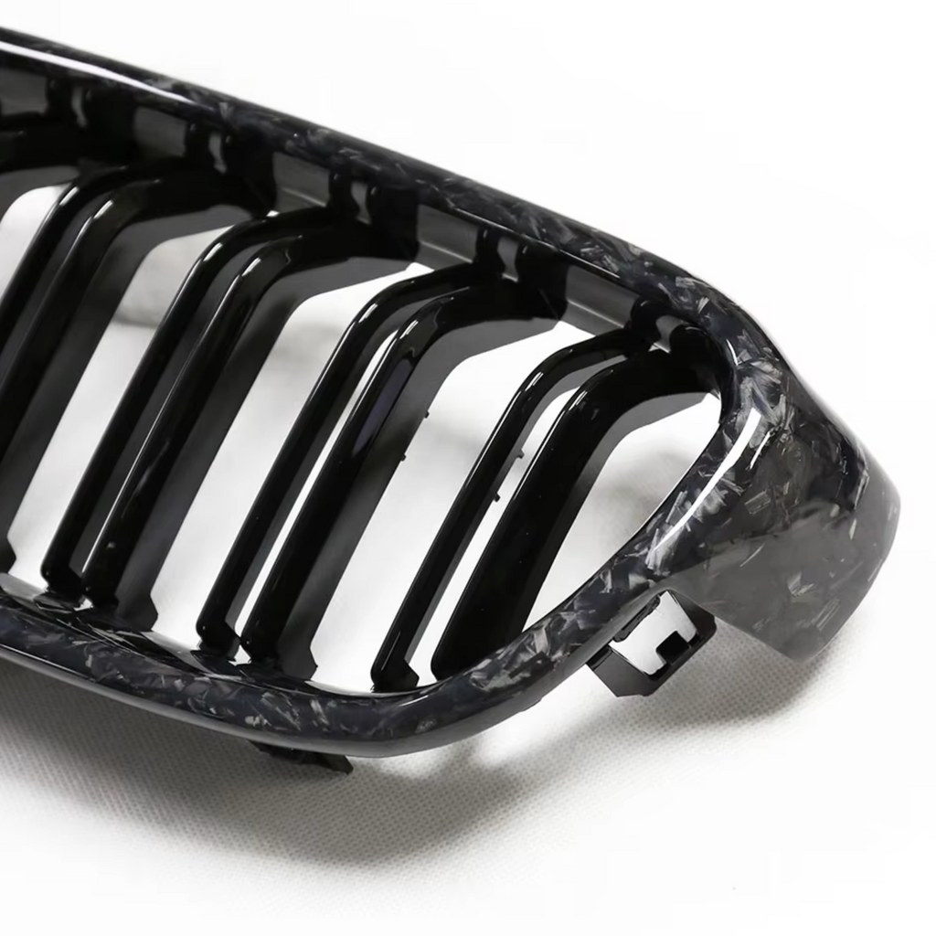 BMW 3 Series F3x Forged Carbon Fiber Front Kidney Grille